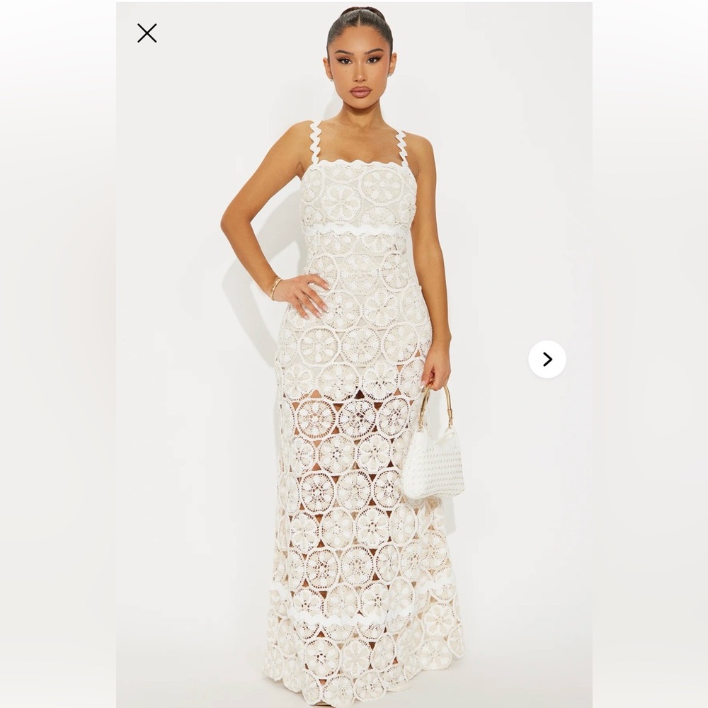 Fashion Nova Melissa crochet dress